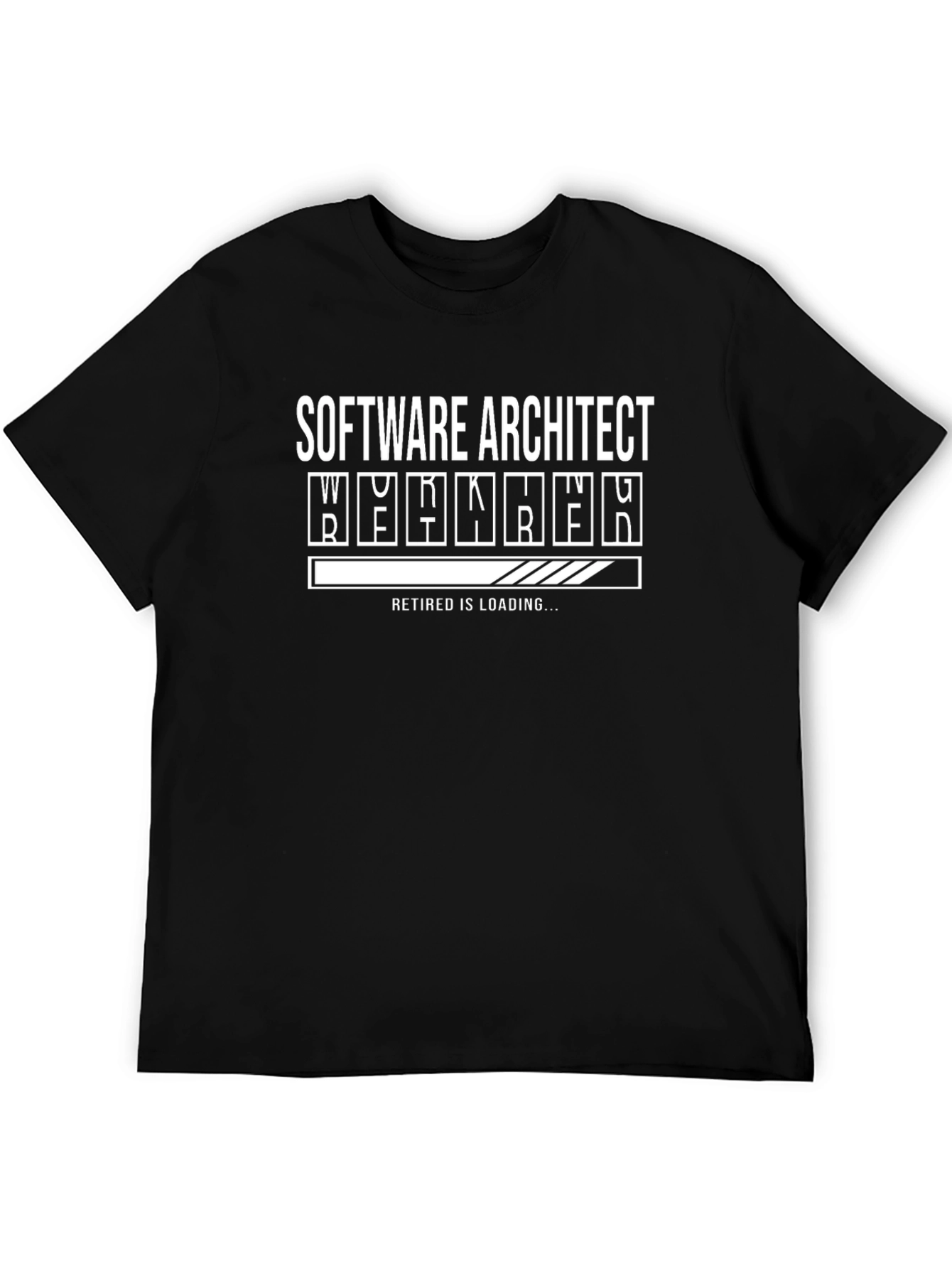 Software Architect Retired Loading T-Shirt