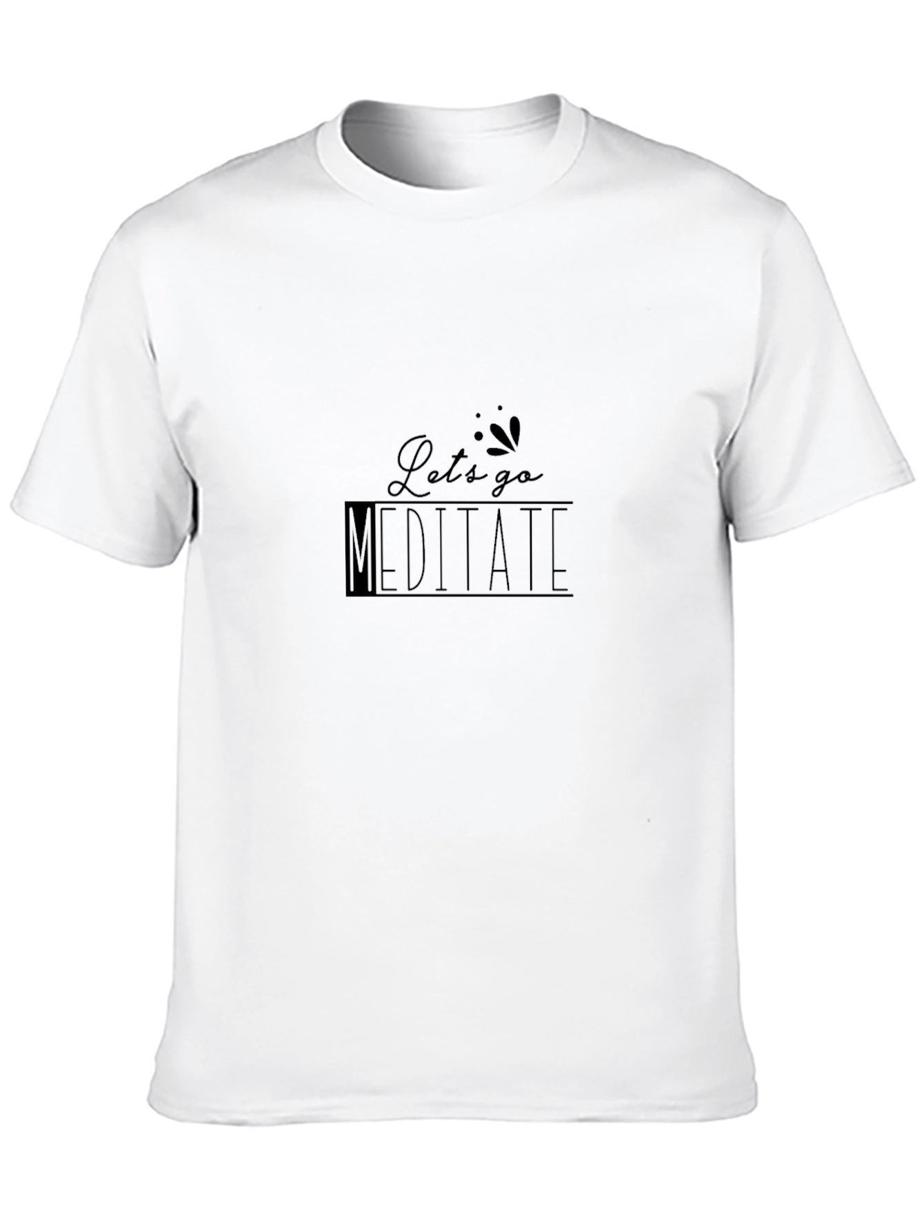 Meditate Graphic Tee - Relaxation & Mindfulness Shirt