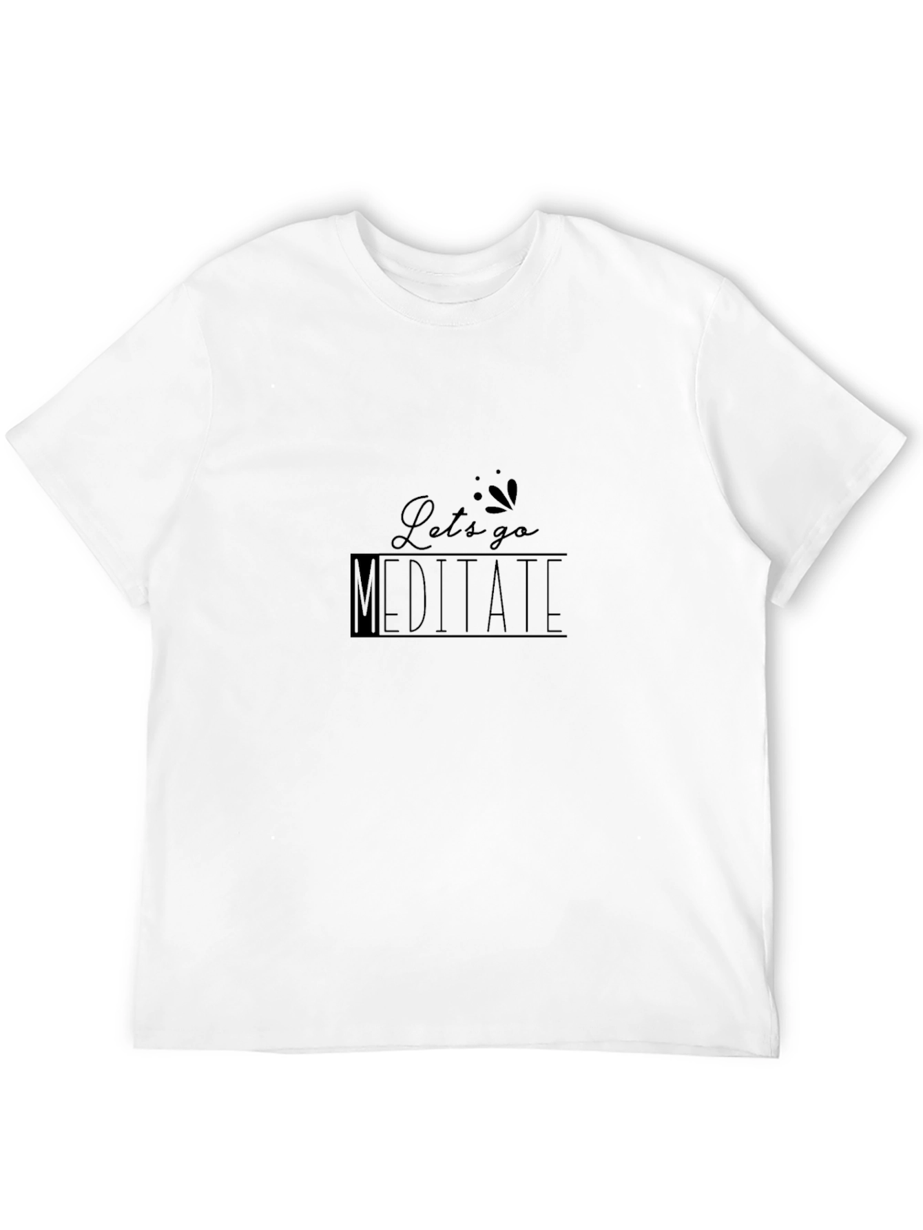 Meditate Graphic Tee - Relaxation & Mindfulness Shirt
