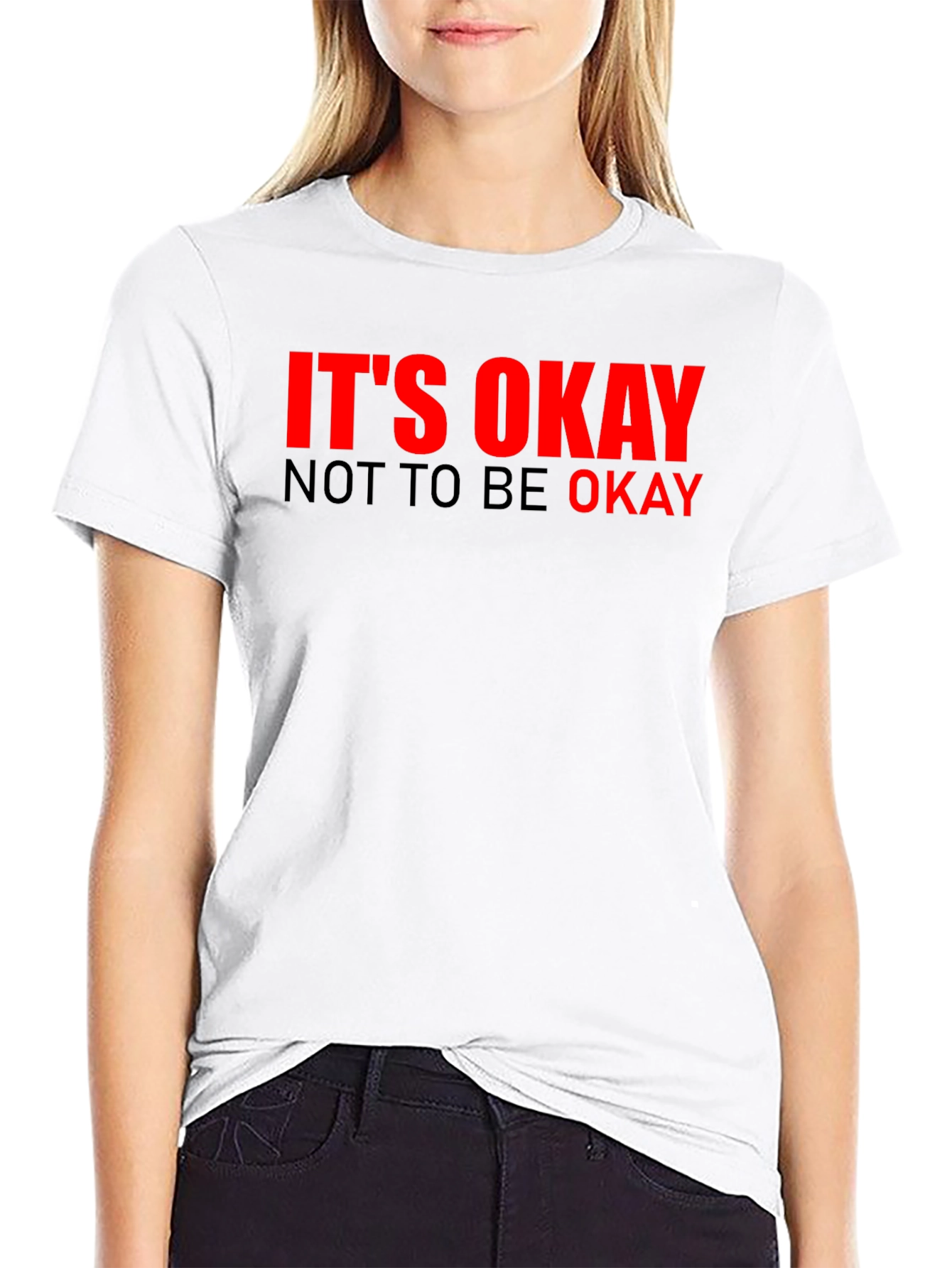 Its Okay Not To Be Okay Graphic Tee