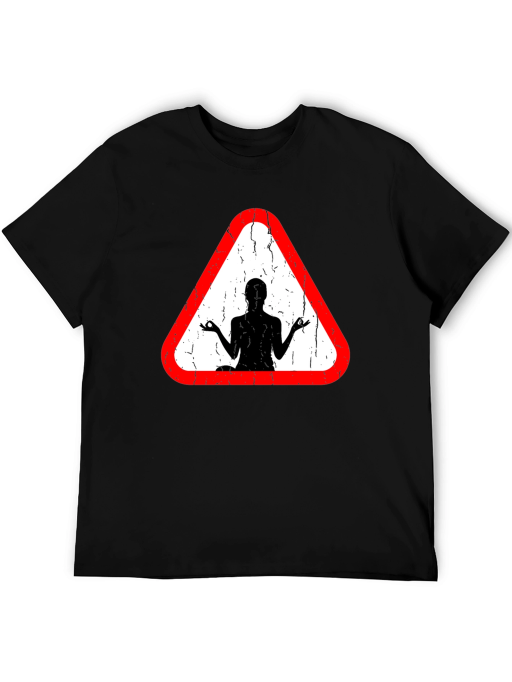 Yoga Sign T-Shirt - Mens Black Tee