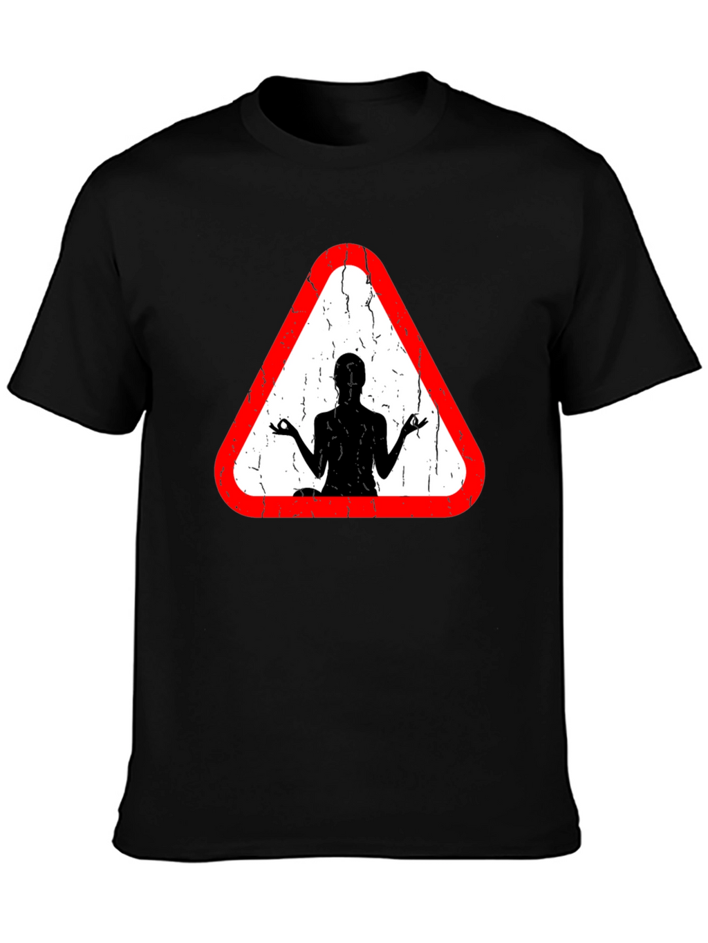 Yoga Sign T-Shirt - Mens Black Tee