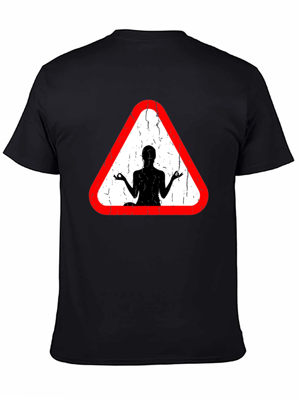 Yoga Sign T-Shirt - Mens Black Tee