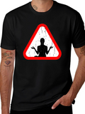 Yoga Sign T-Shirt - Mens Black Tee