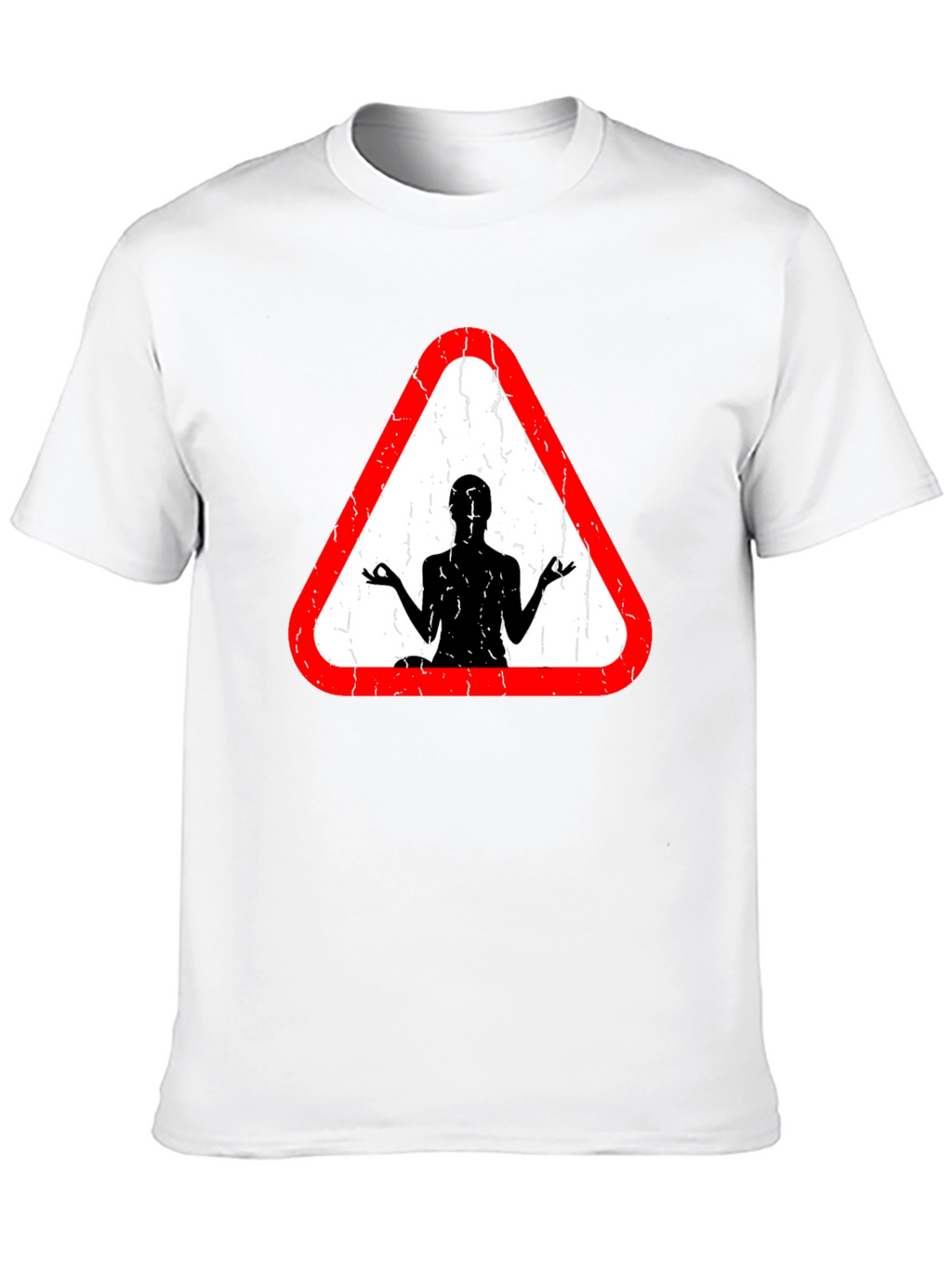 Yoga Sign T-Shirt - Mens Black Tee