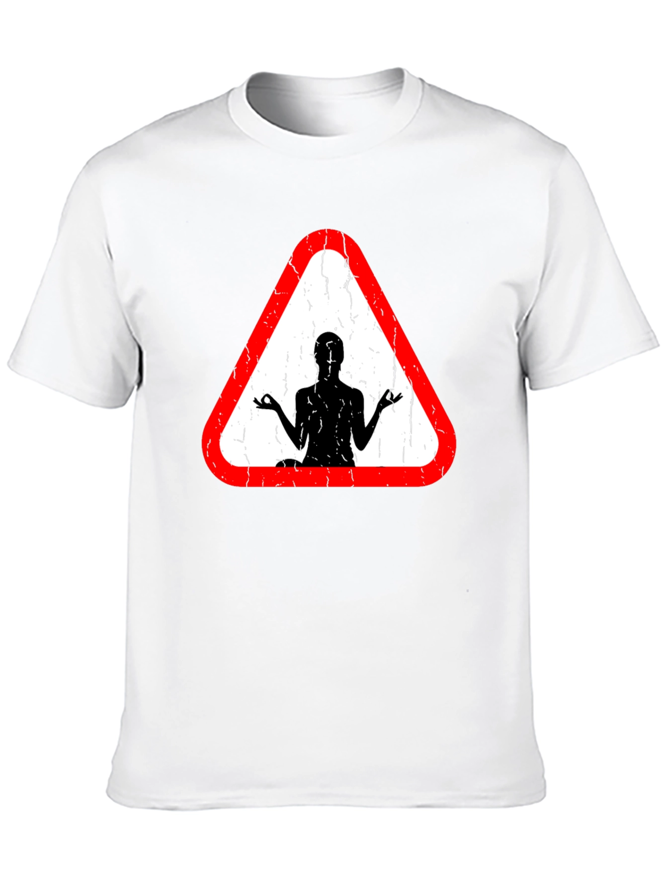 Yoga Sign T-Shirt - Mens Black Tee
