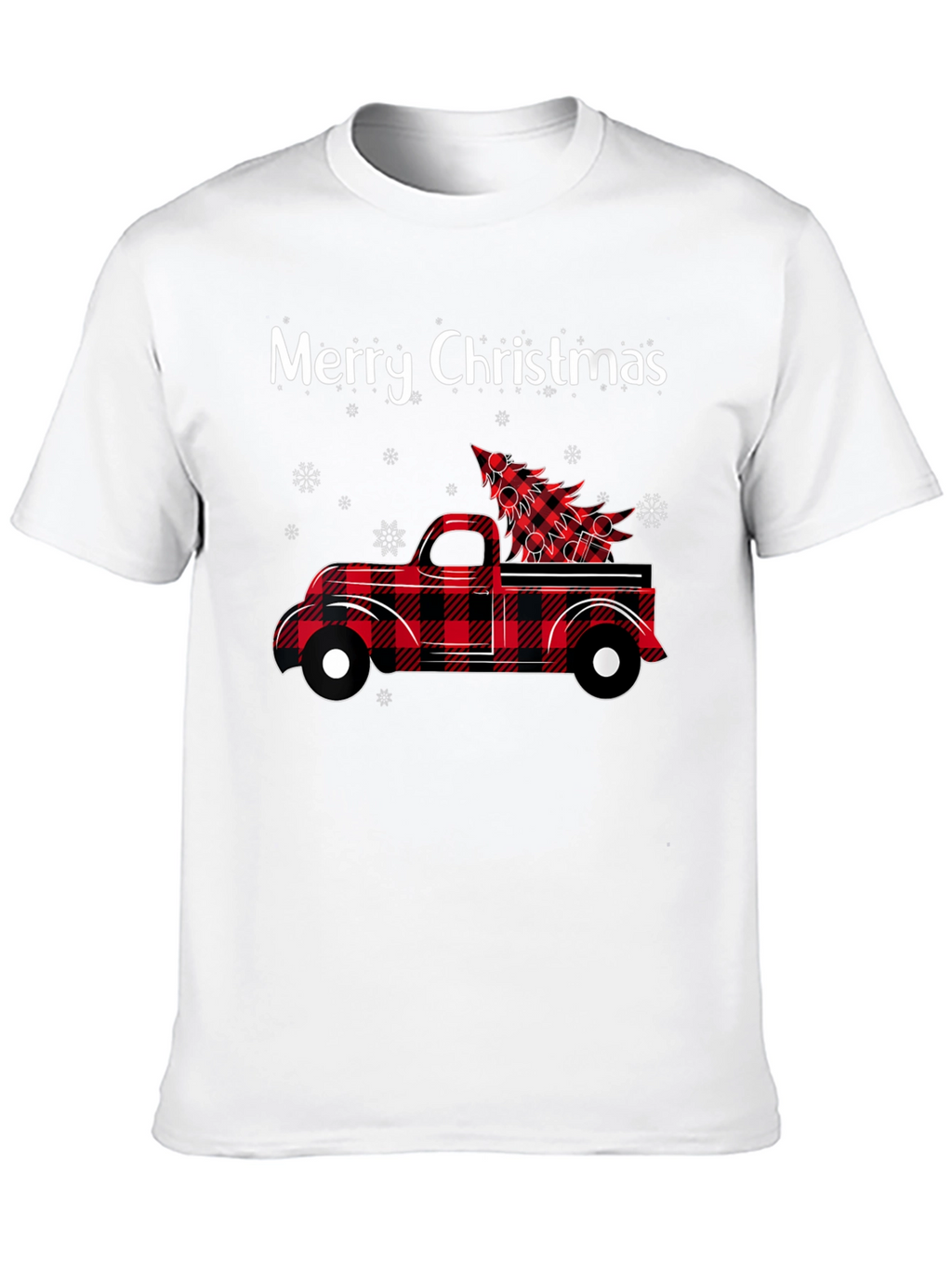 Merry Christmas Truck Graphic Tee