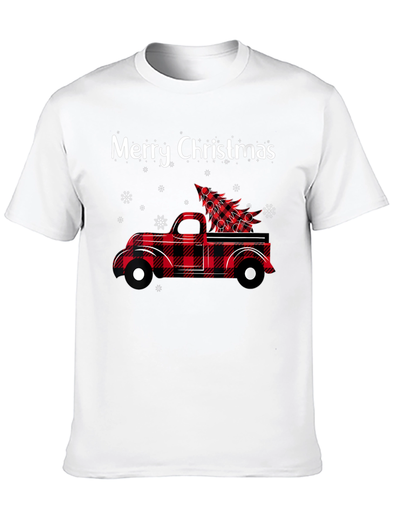 Merry Christmas Truck Graphic Tee
