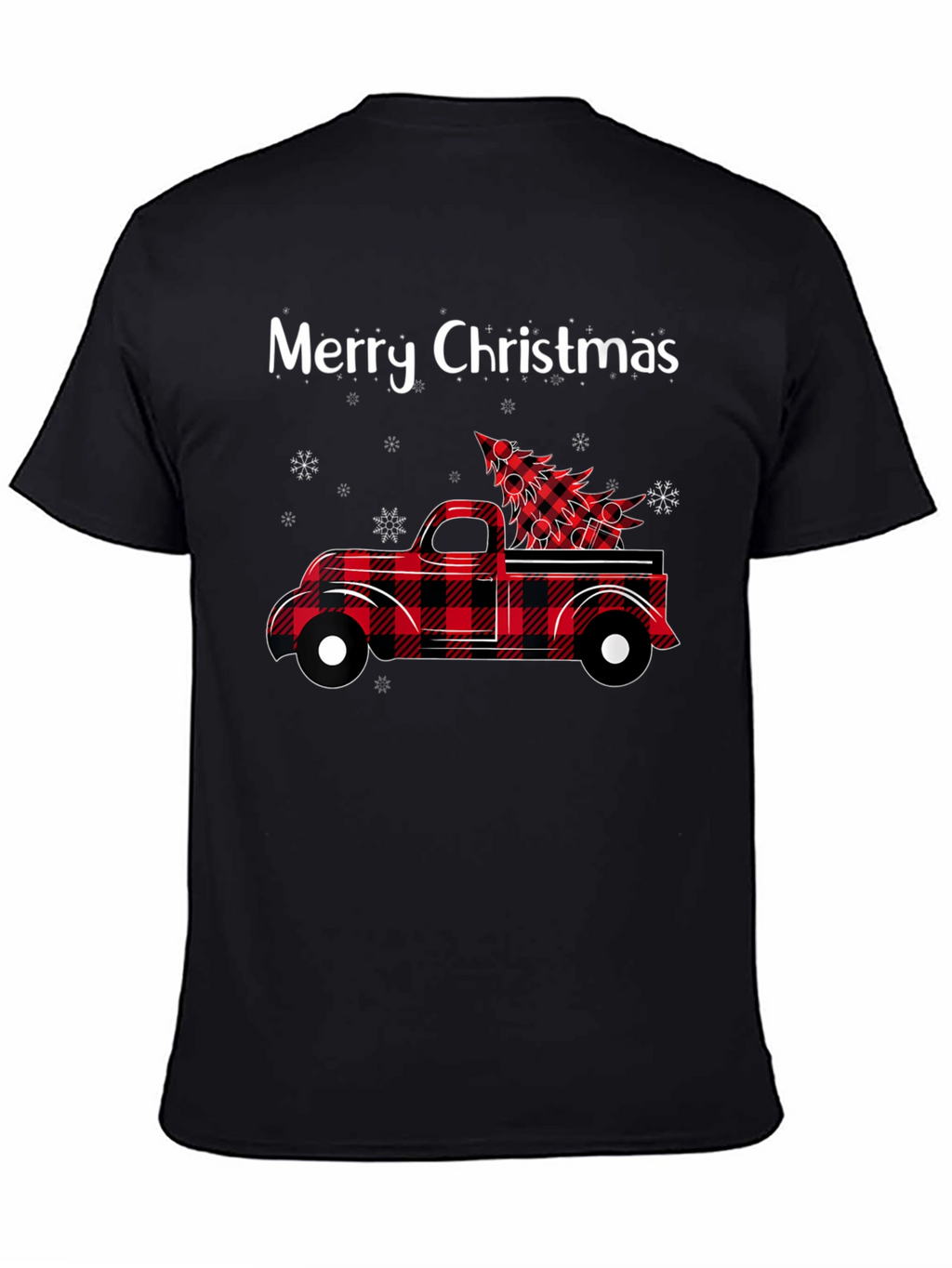 Merry Christmas Truck Graphic Tee