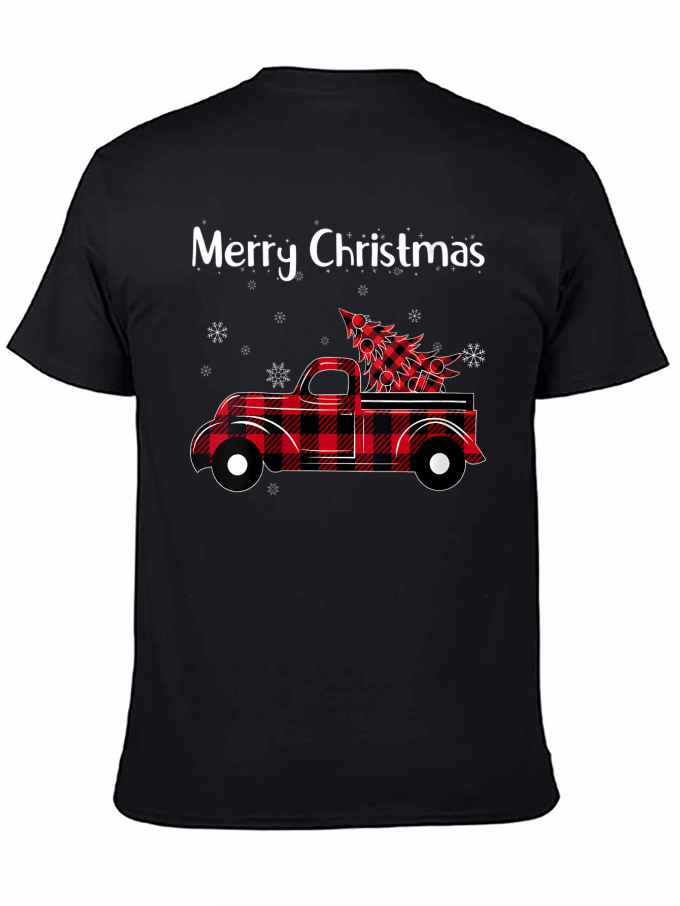 Merry Christmas Truck Graphic Tee