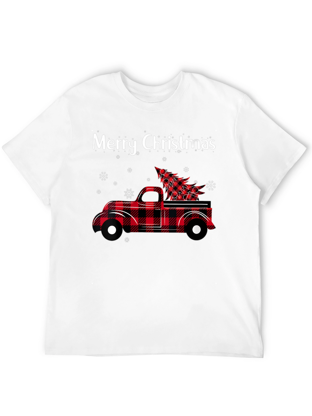 Merry Christmas Truck Graphic Tee