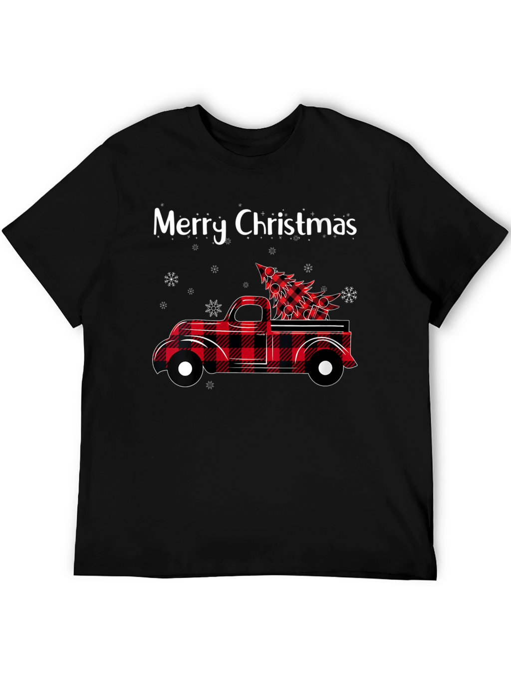 Merry Christmas Truck Graphic Tee