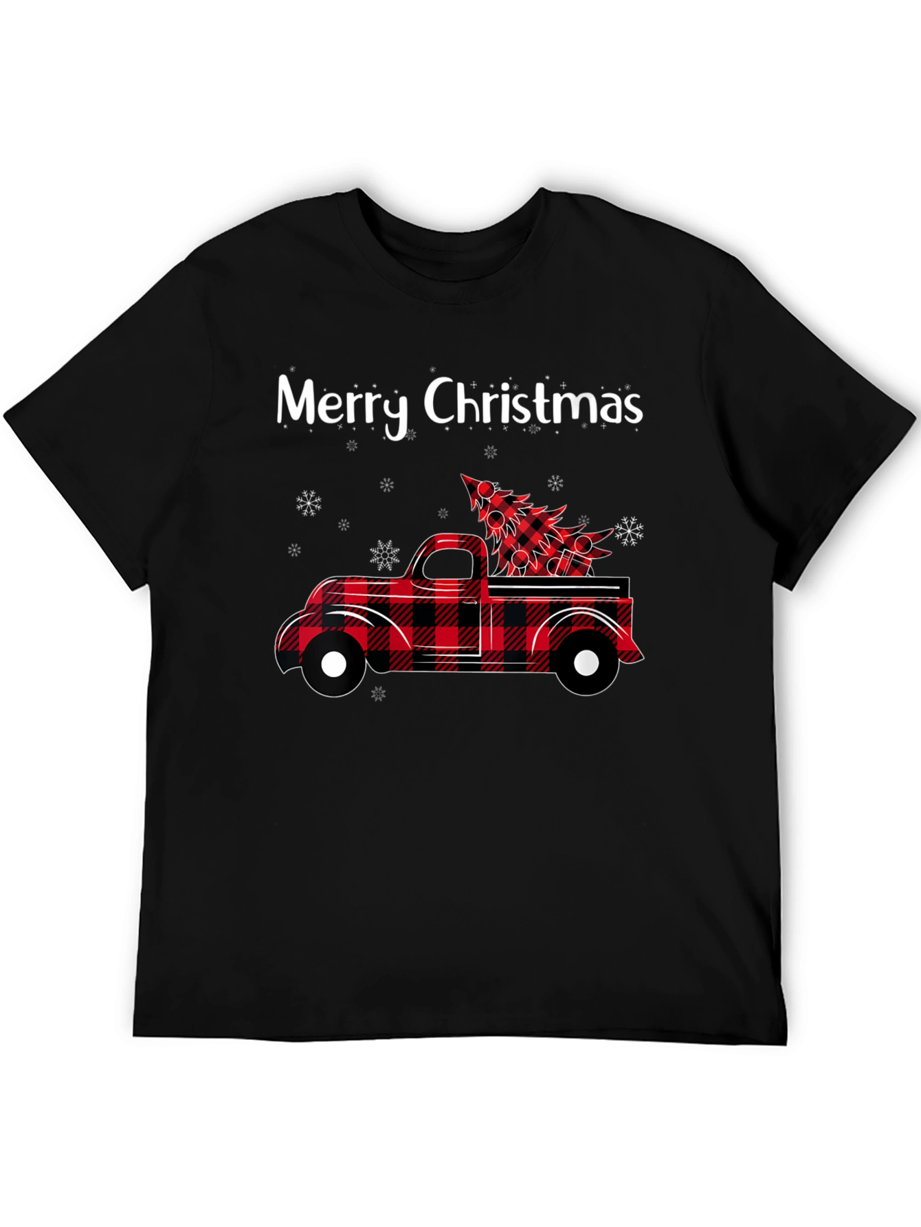 Merry Christmas Truck Graphic Tee