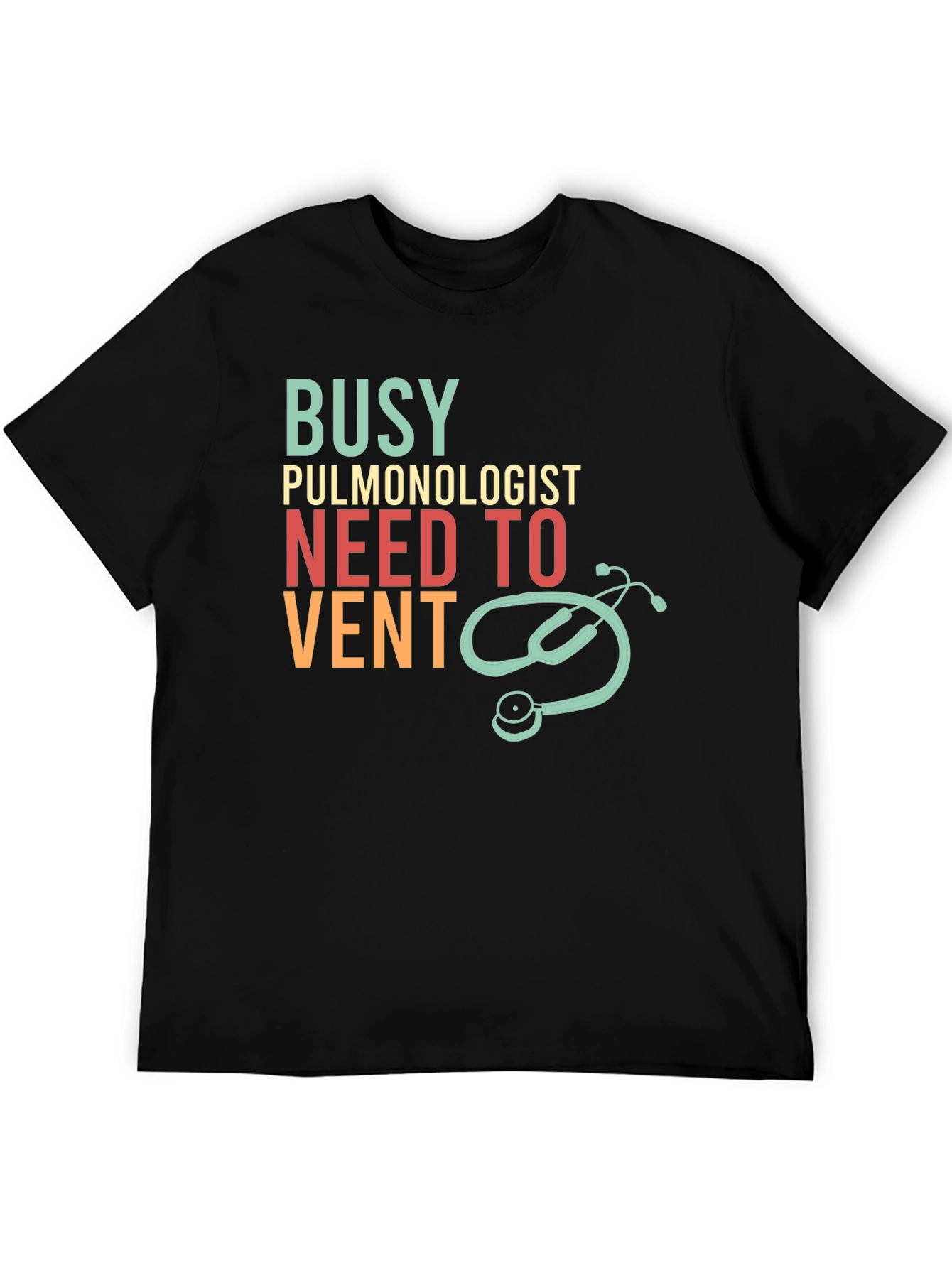 Busy Pulmonologist Vent T-Shirt