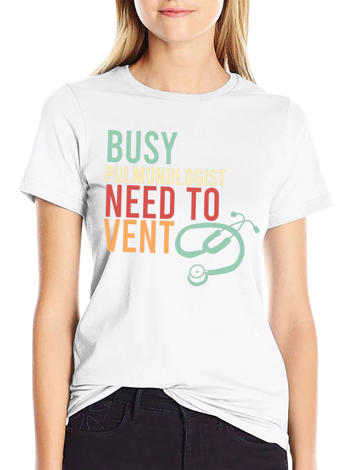 Busy Pulmonologist Vent T-Shirt