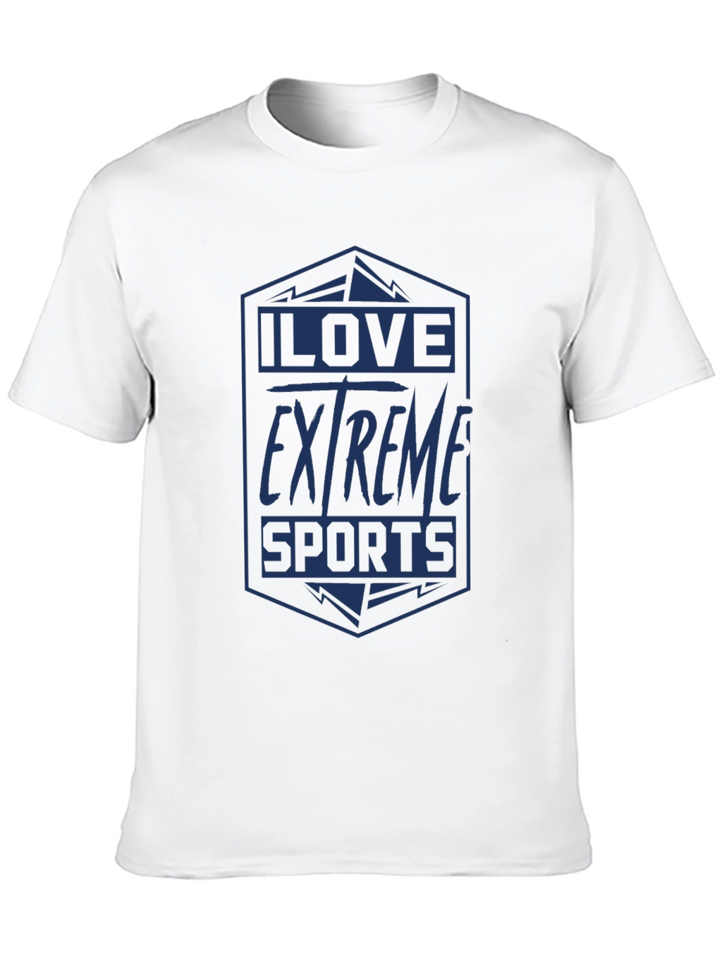 I Love Extreme Sports Graphic T-Shirt