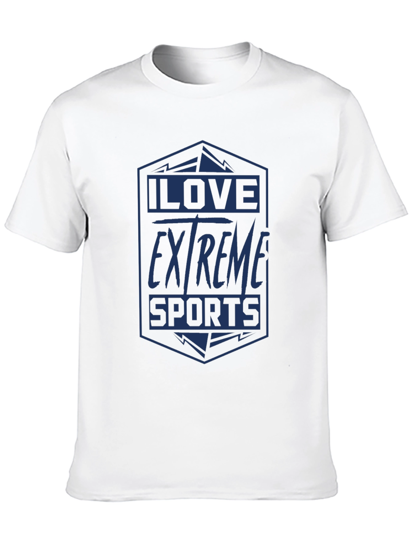I Love Extreme Sports Graphic T-Shirt