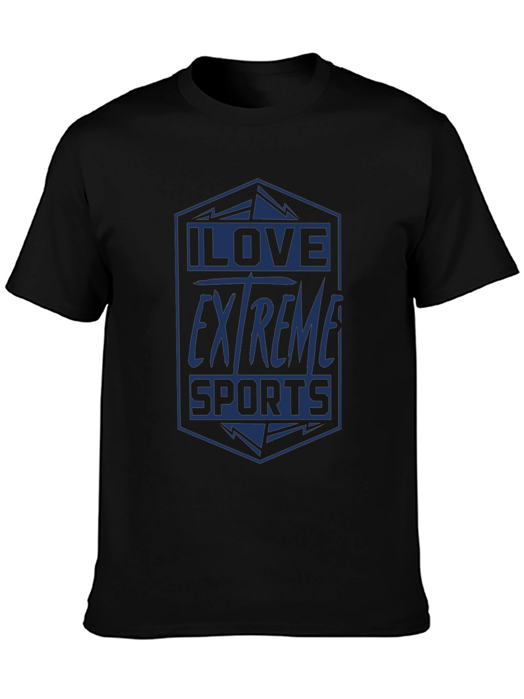I Love Extreme Sports Graphic T-Shirt