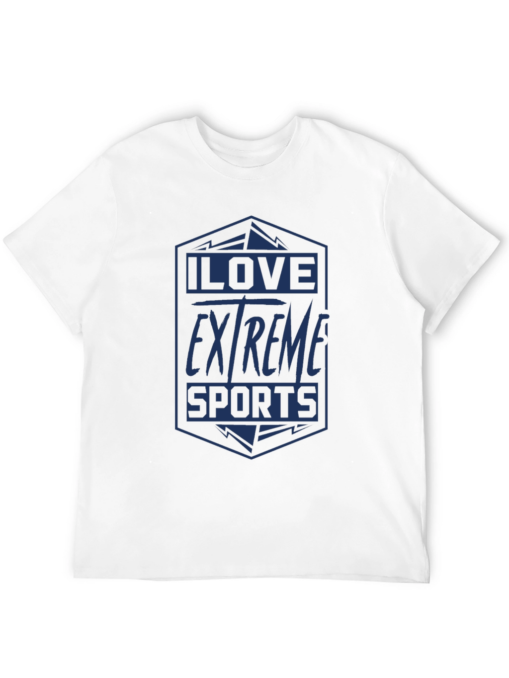 I Love Extreme Sports Graphic T-Shirt