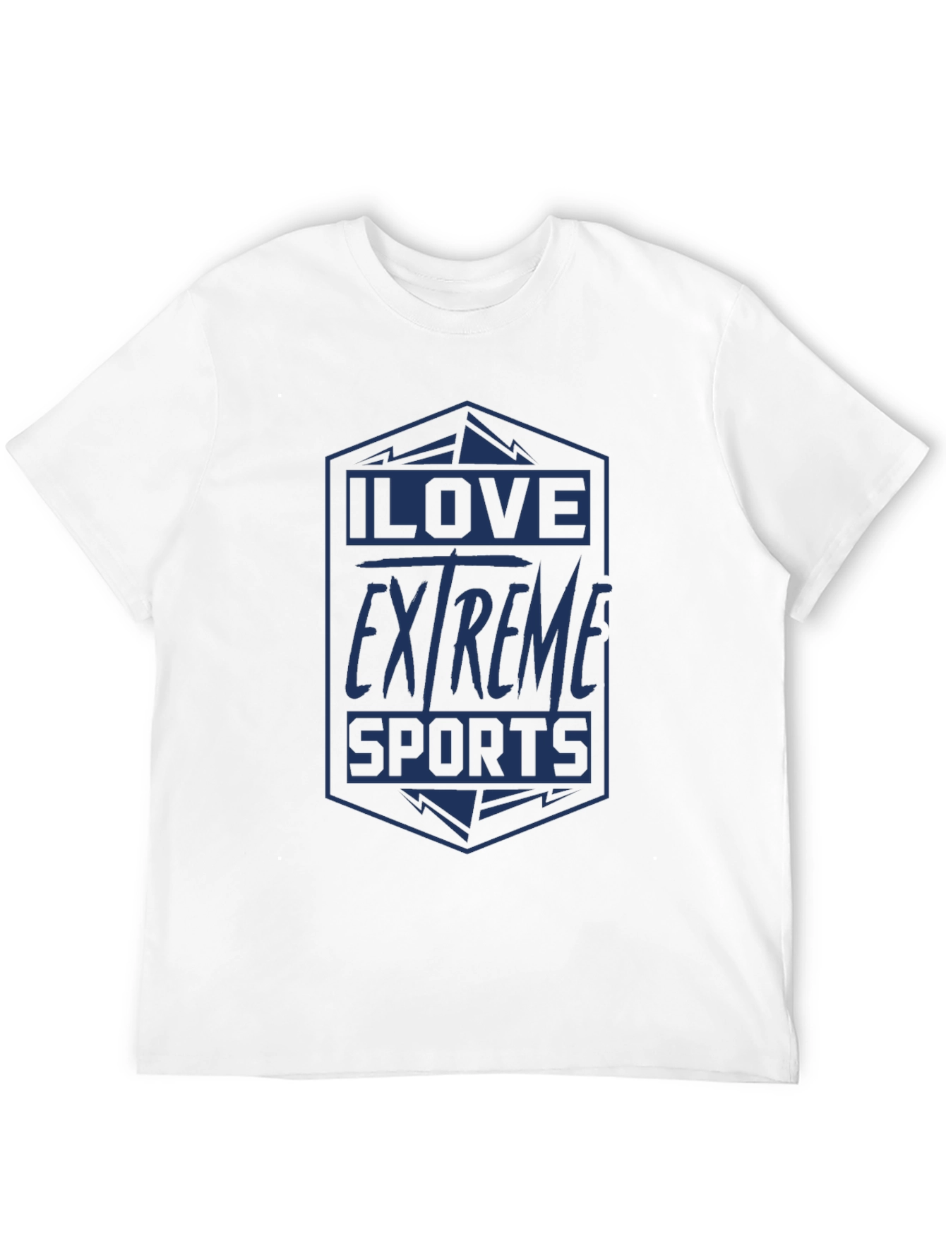I Love Extreme Sports Graphic T-Shirt