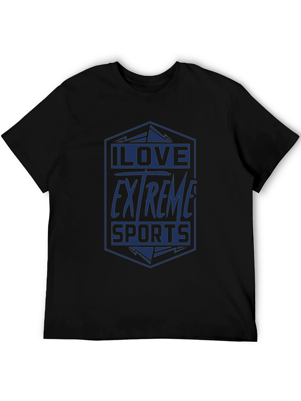 I Love Extreme Sports Graphic T-Shirt