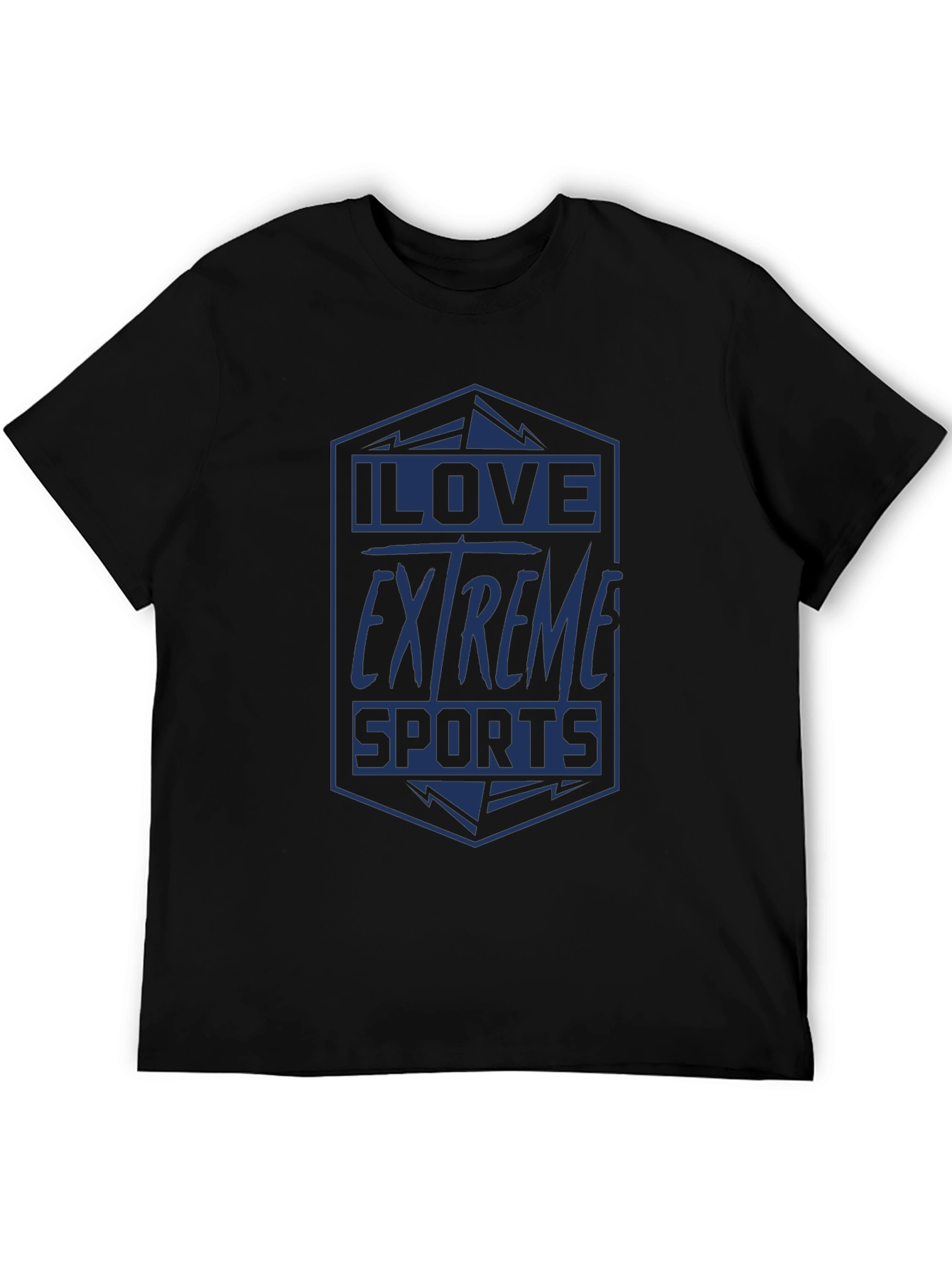 I Love Extreme Sports Graphic T-Shirt