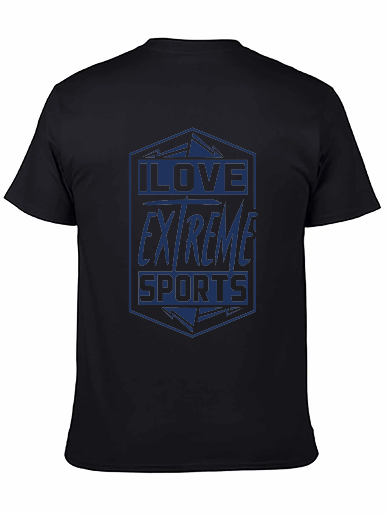 I Love Extreme Sports Graphic T-Shirt