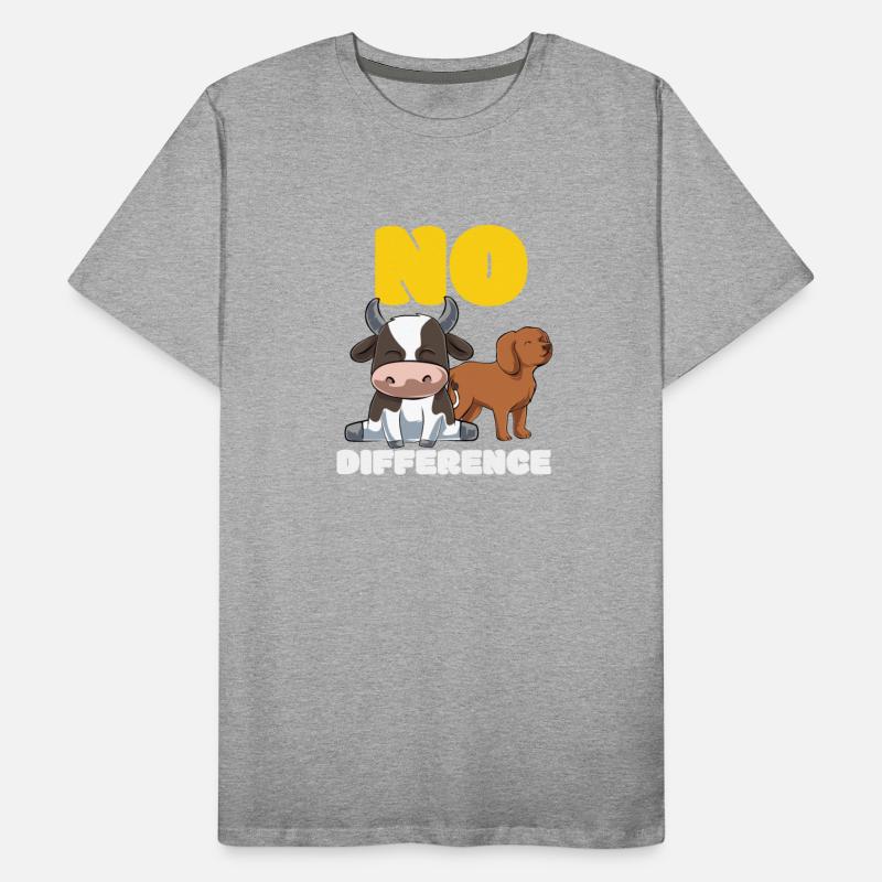 No Difference Animal Rights Vegan Animal Lover