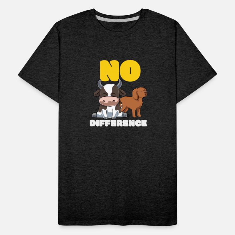 No Difference Animal Rights Vegan Animal Lover