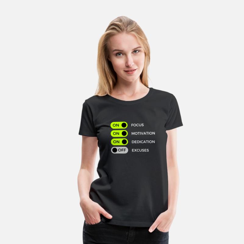 No Excuses: Motivational T-Shirt