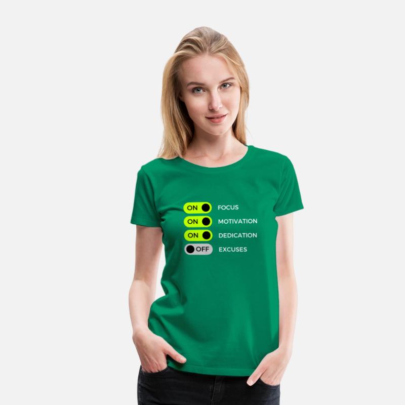 No Excuses: Motivational T-Shirt
