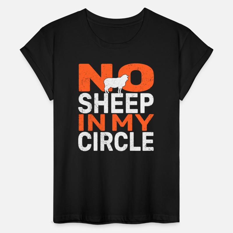 No Sheep in My Circle A Political humor design