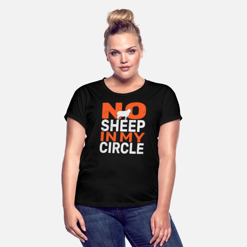 No Sheep in My Circle A Political humor design