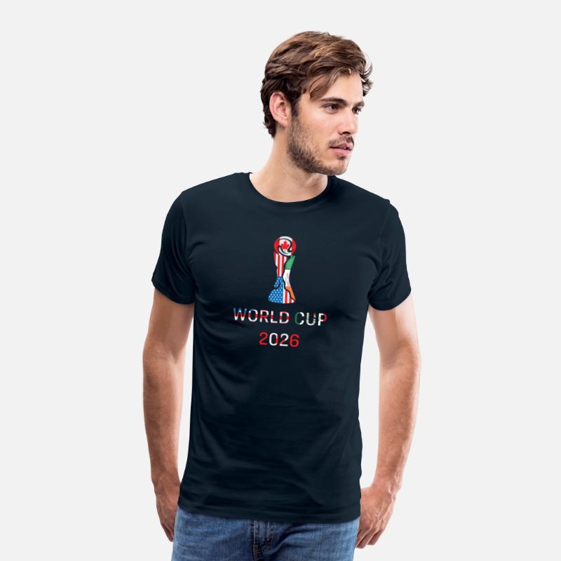 North America 2026 Football T-Shirt Canada USA Mex