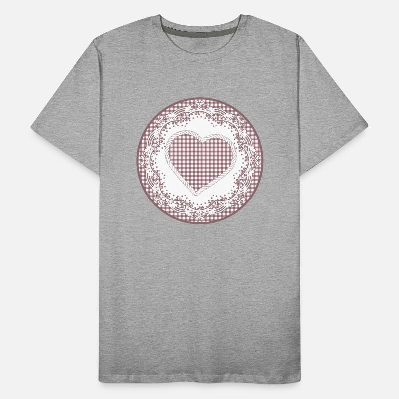 Nostalgia cake tip label in old pink with heart