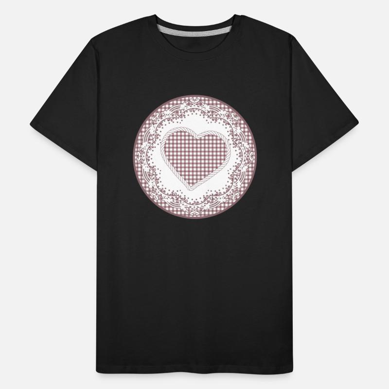 Nostalgia cake tip label in old pink with heart