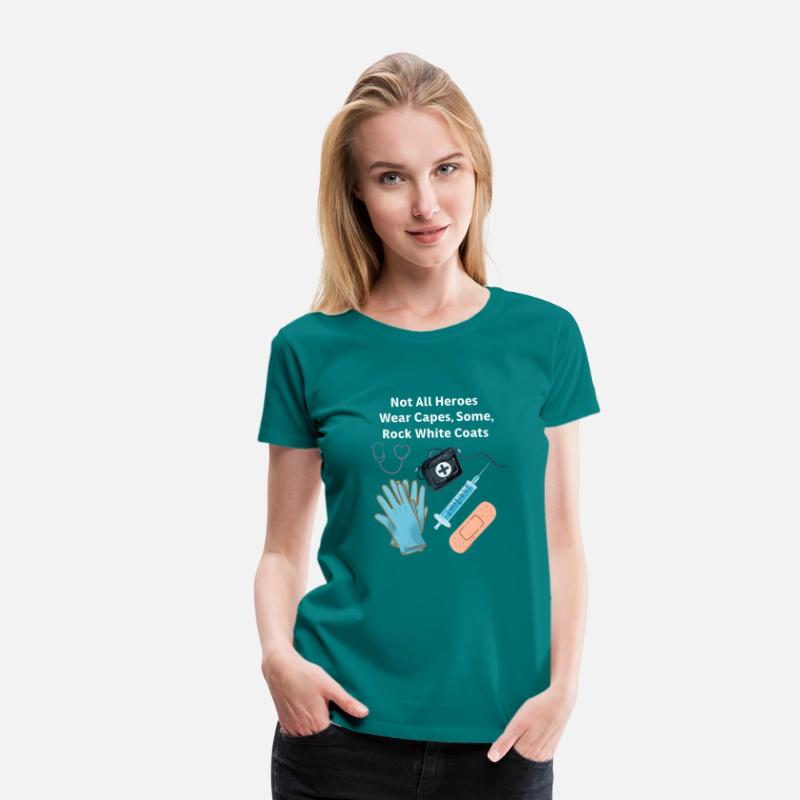 Not All Heroes Wear Capes Doctor appreciation Tee