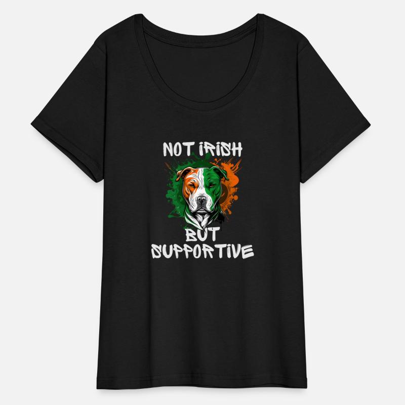 not irish but supportive pitbull mom