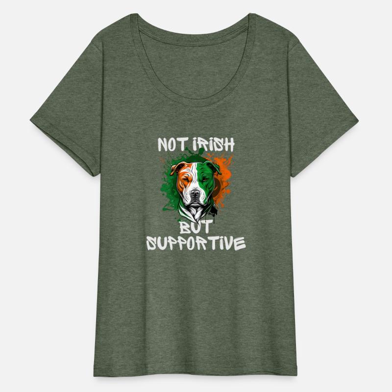 not irish but supportive pitbull mom