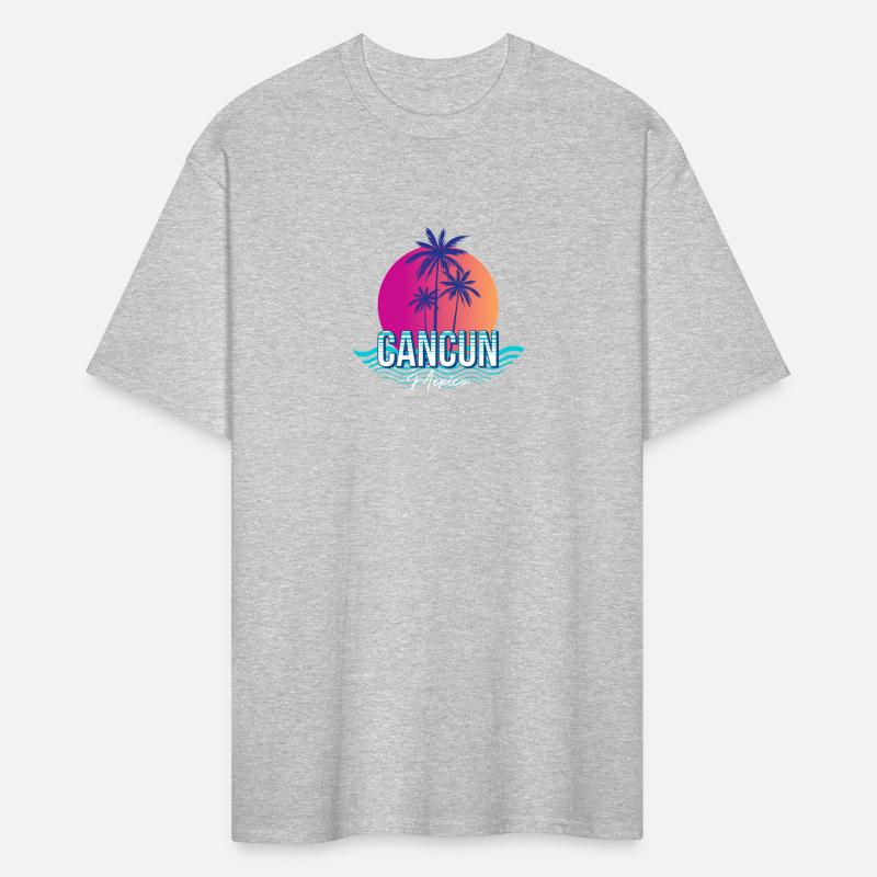 Novelty Cancun Mexico Sunset Palm Tree Ocean Wave