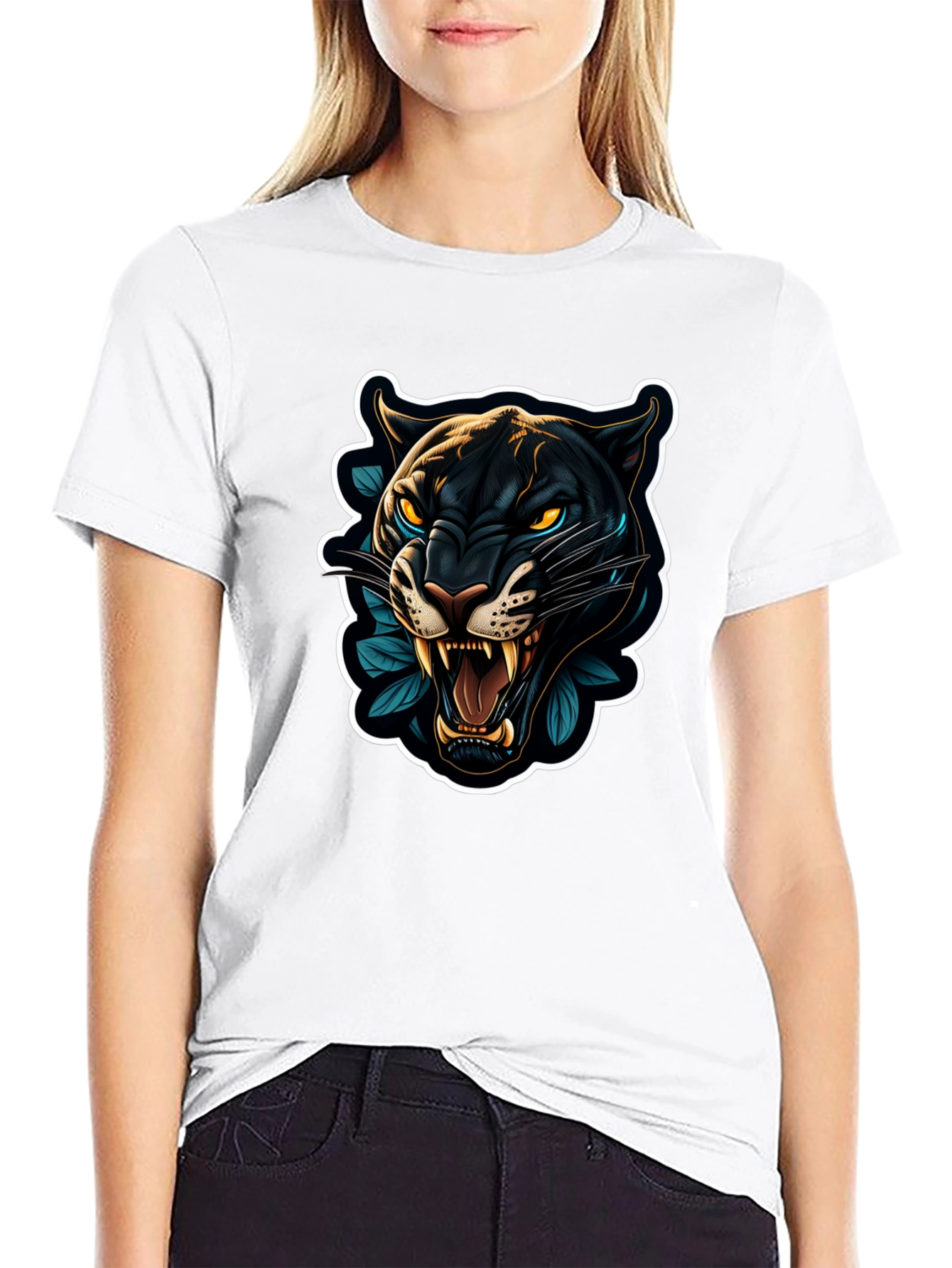 Black Panther Graphic Tee - Fierce Style