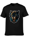 Black Panther Graphic Tee - Fierce Style