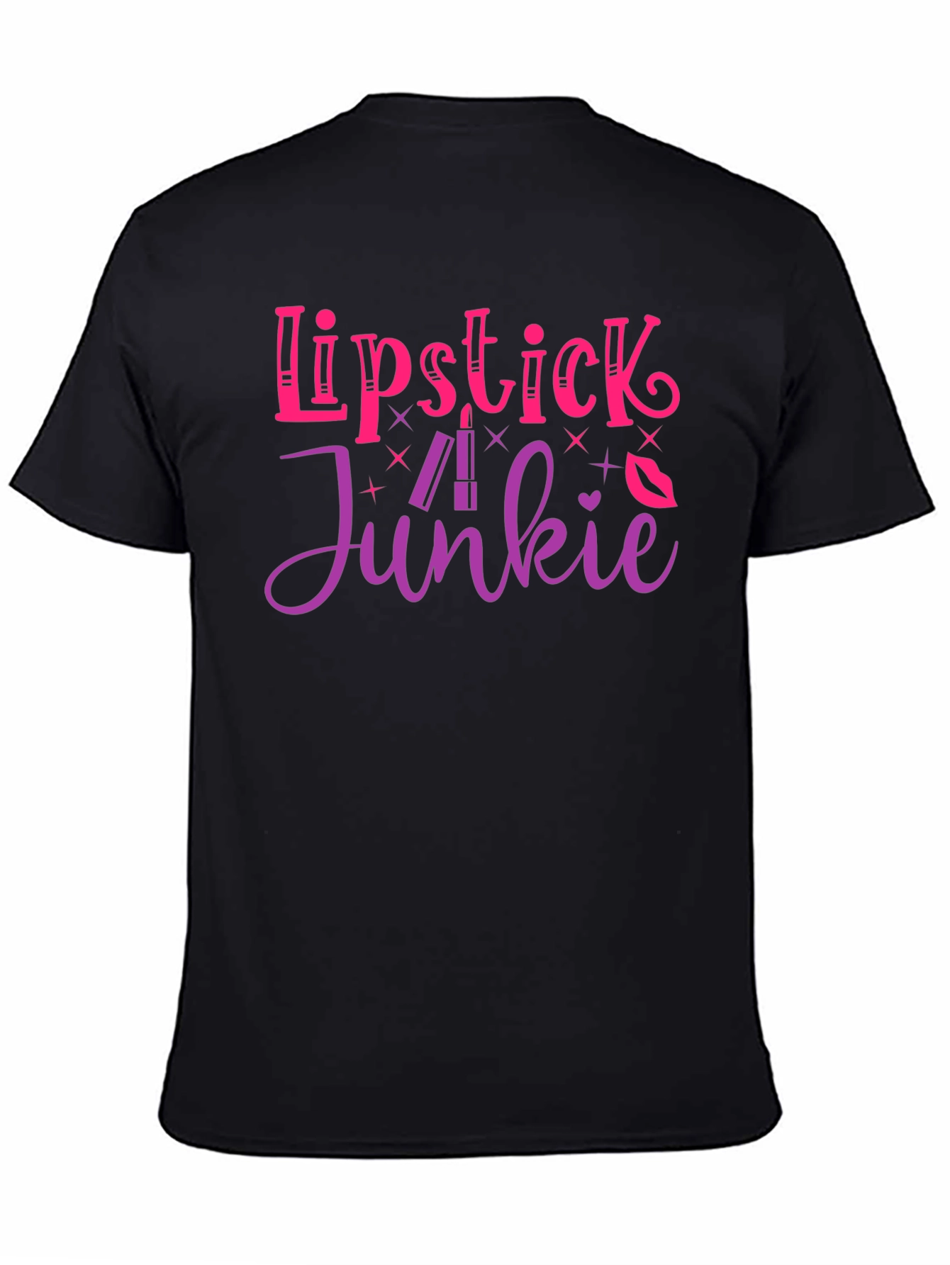 Lipstick Junkie Graphic T-Shirt