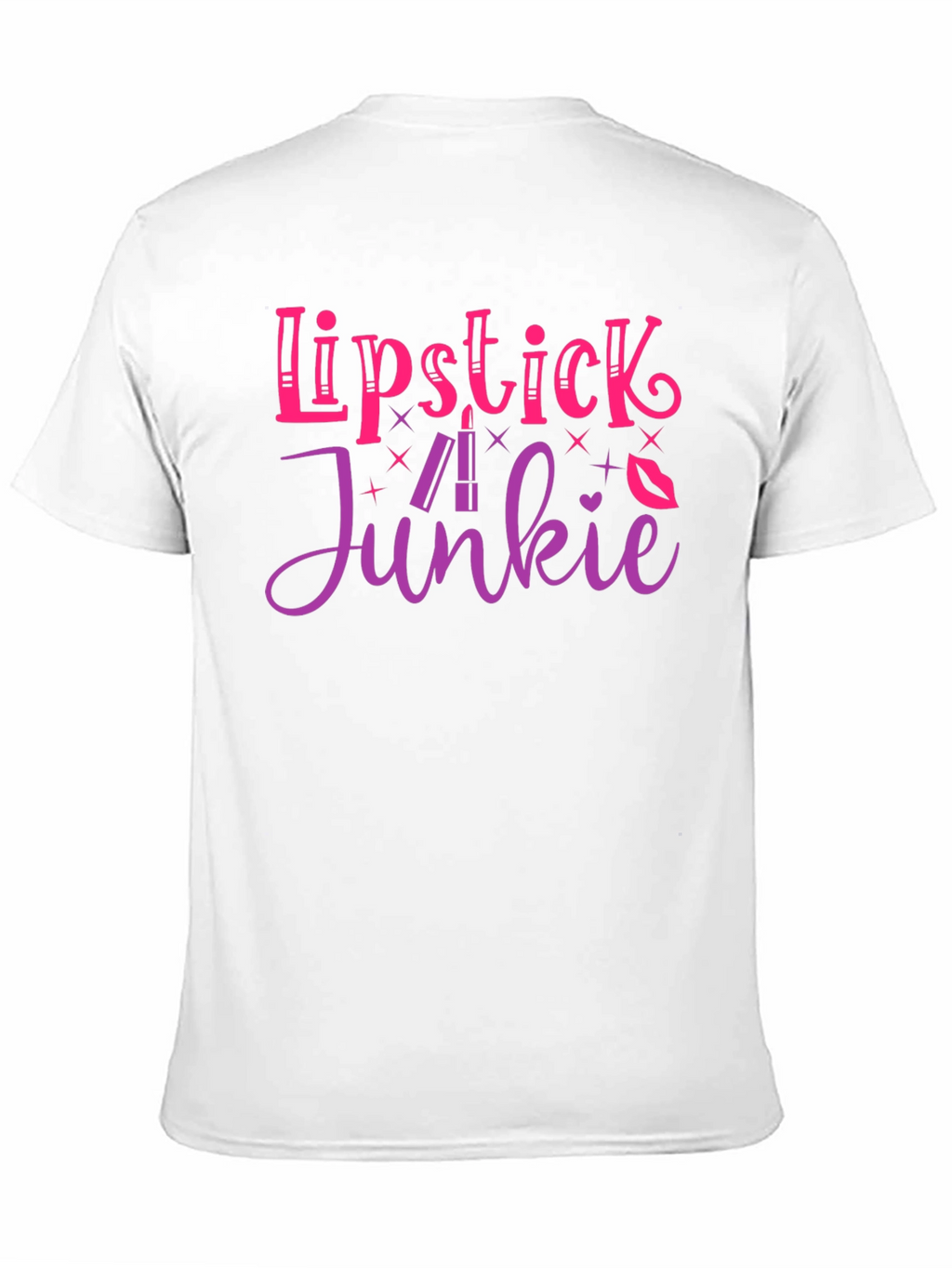 Lipstick Junkie Graphic T-Shirt