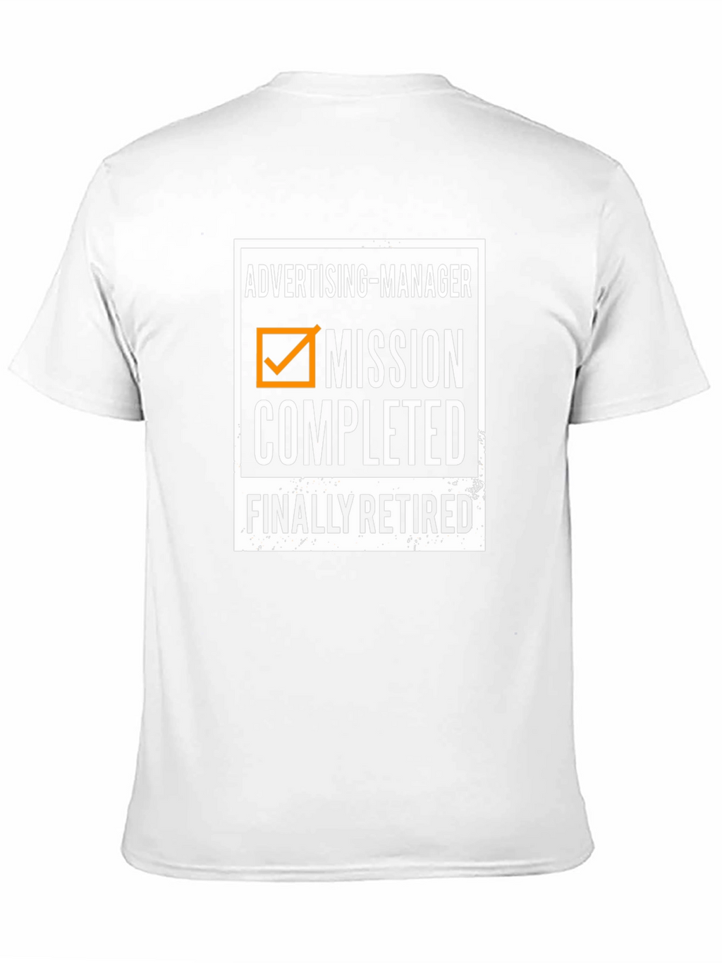 Advertising Manager Retired T-Shirt