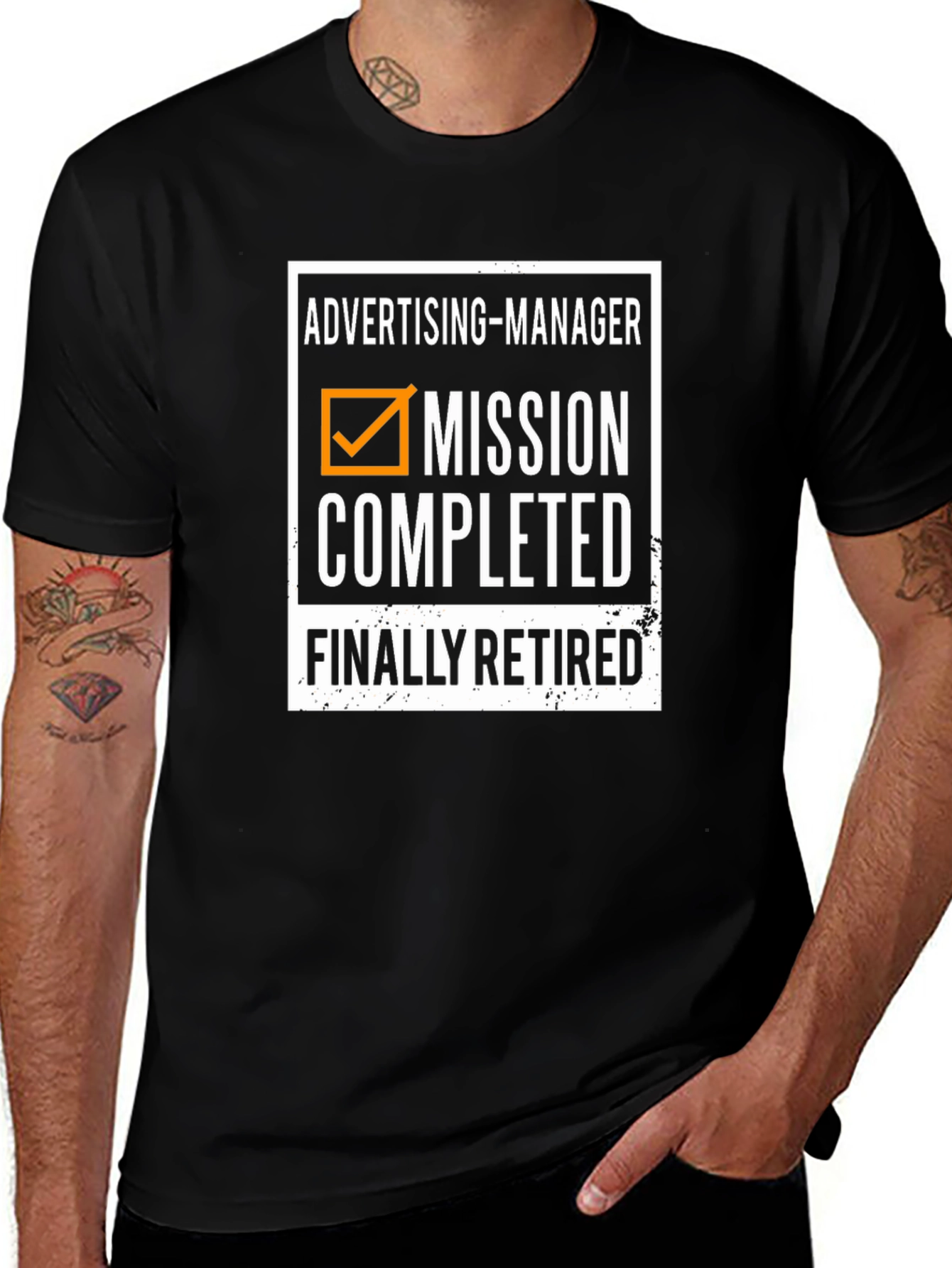 Advertising Manager Retired T-Shirt