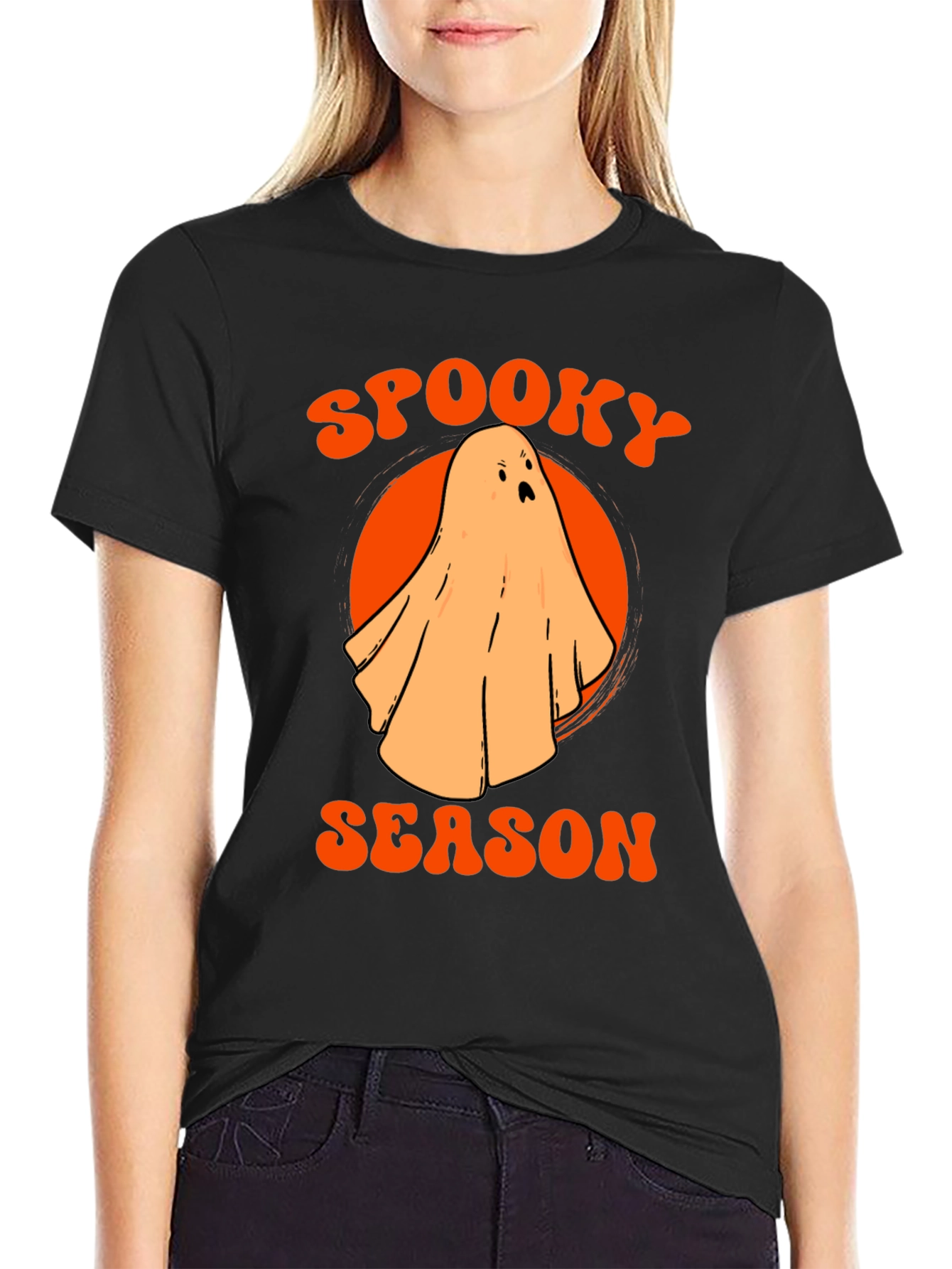 Spooky Season Ghost T-Shirt