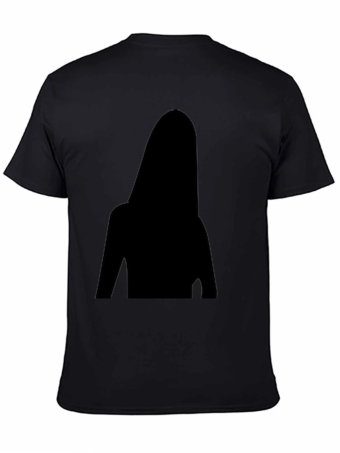 Silhouette Graphic Black T-Shirt