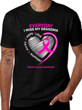 Breast Cancer Awareness I Miss My Grandma T-Shirt
