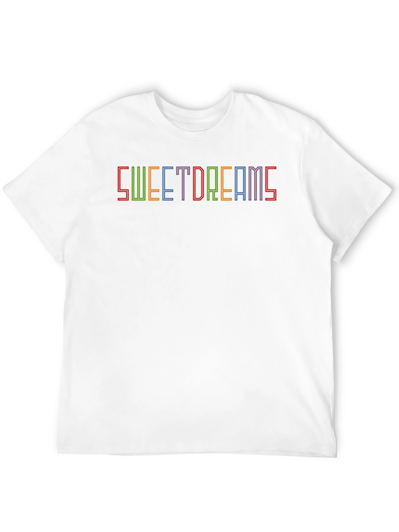 Sweet Dreams Graphic Tee - Soft Black Cotton T-Shirt